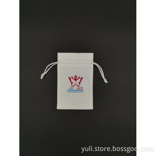 custom RPET cloth drawstring bag